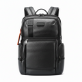 Q-NOTORIOUS Genuine Leather Backpack – Anti-Theft, USB Charging, TSA Lay-Flat & Slim Fit