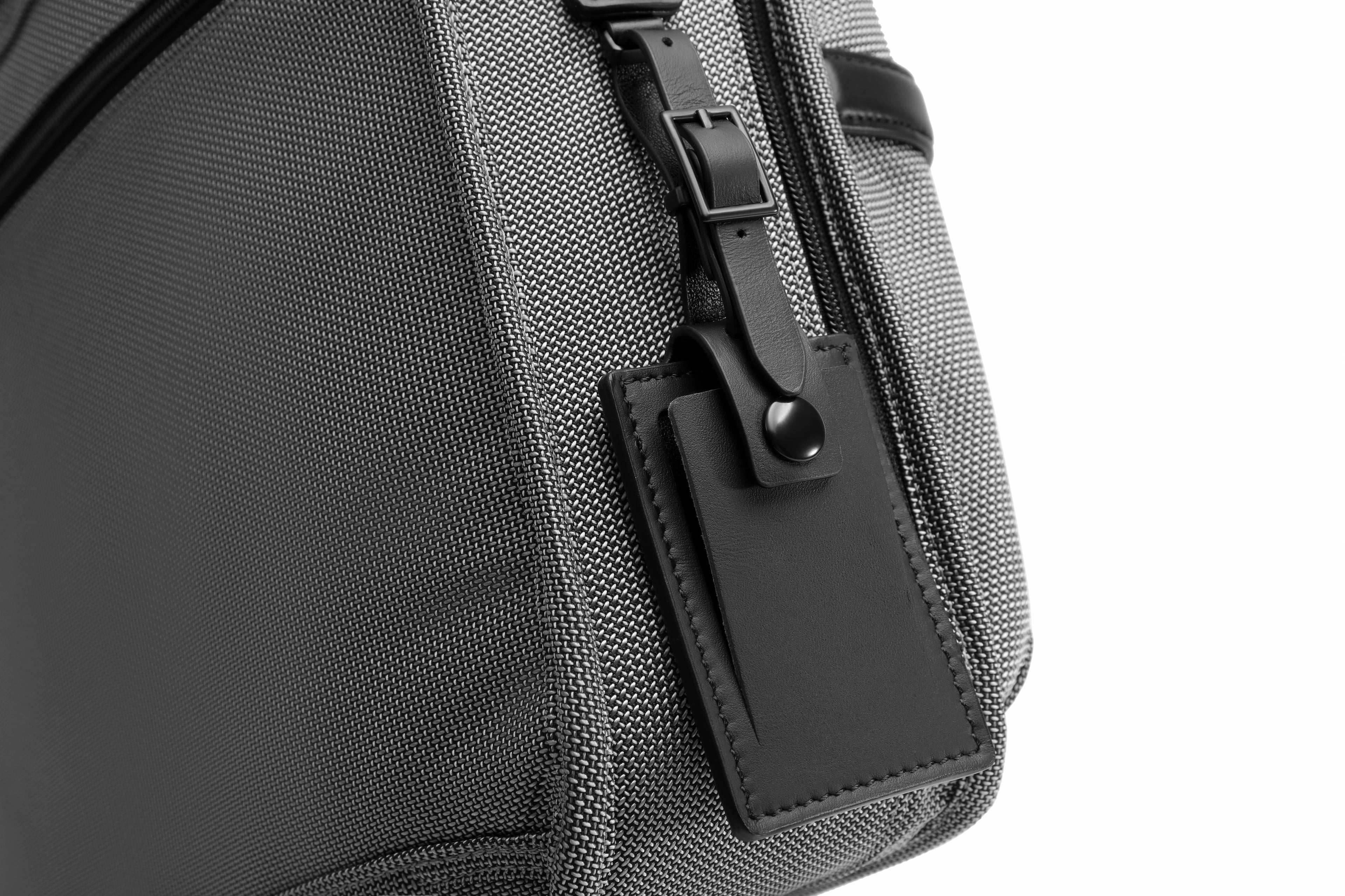 Q-ONYX Business Laptop Briefcase Bag – Ballistic Nylon & Leather Messenger Bag