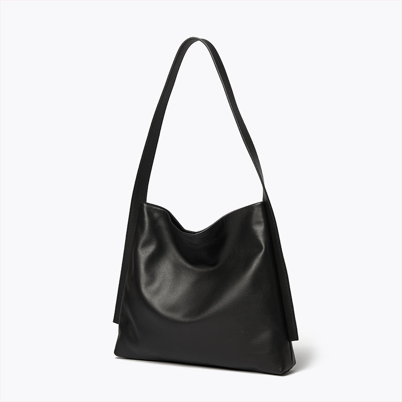 Q-QUTE QUQUITO Genuine Leather Women's Shoulder Tote Bag – Large Capacity Commuter & Travel Bag