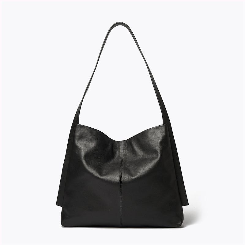 Q-QUTE QUQUITO Genuine Leather Women's Shoulder Tote Bag – Large Capacity Commuter & Travel Bag