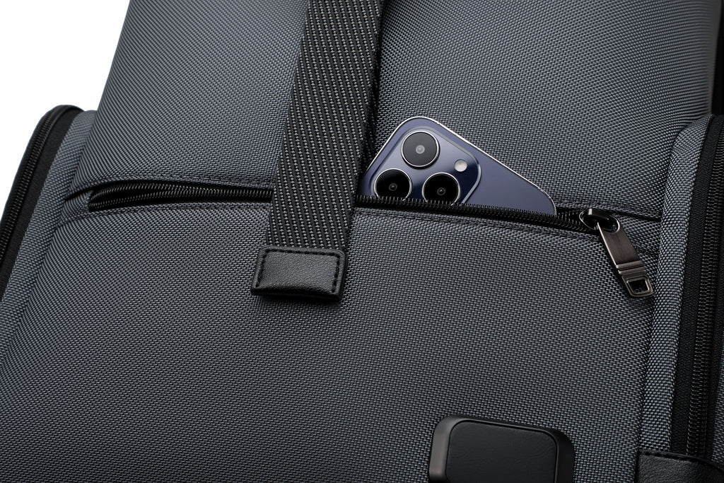 Q-RIDGE Waterproof Fashion Laptop Backpack – USB-C Port, TSA-Friendly & Large Capacity