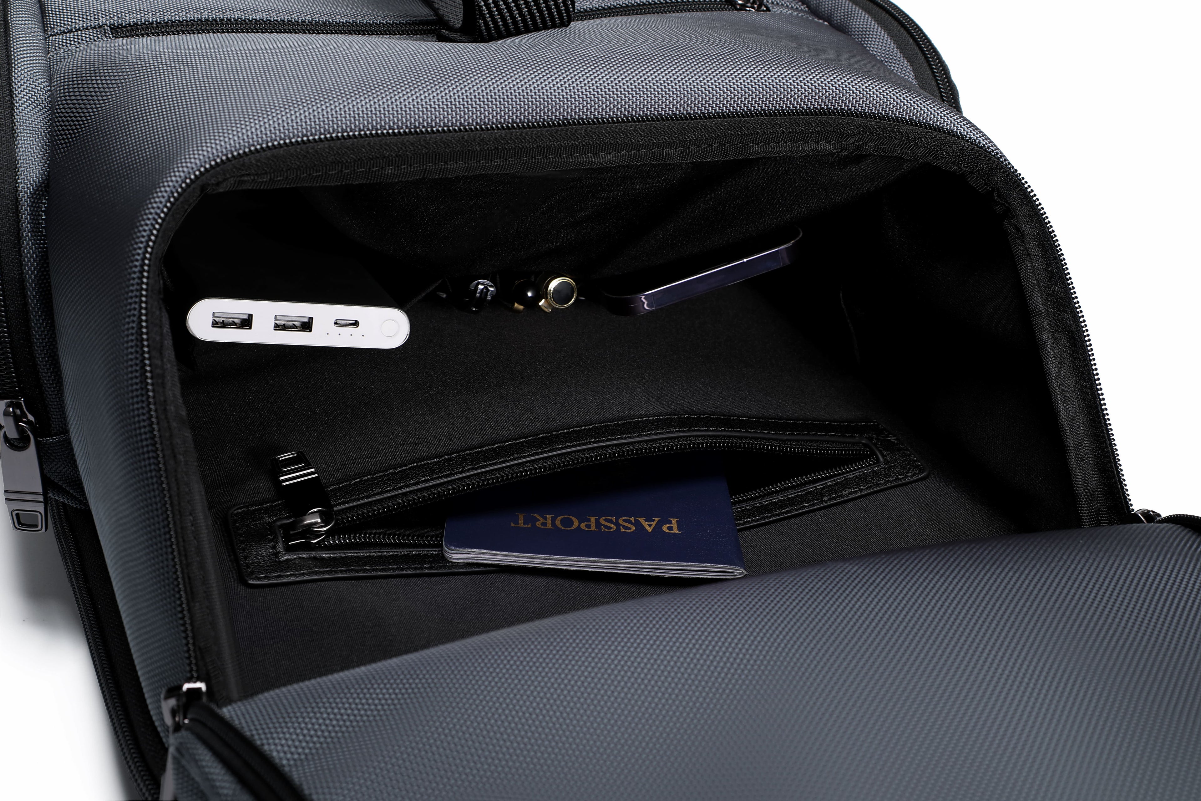 Q-RIDGE Waterproof Fashion Laptop Backpack – USB-C Port, TSA-Friendly & Large Capacity