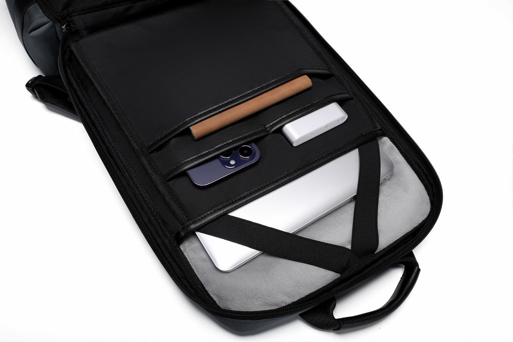 Q-RIDGE Waterproof Fashion Laptop Backpack – USB-C Port, TSA-Friendly & Large Capacity