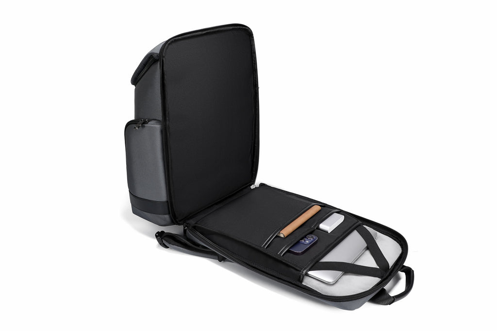 Q-RIDGE Waterproof Fashion Laptop Backpack – USB-C Port, TSA-Friendly & Large Capacity
