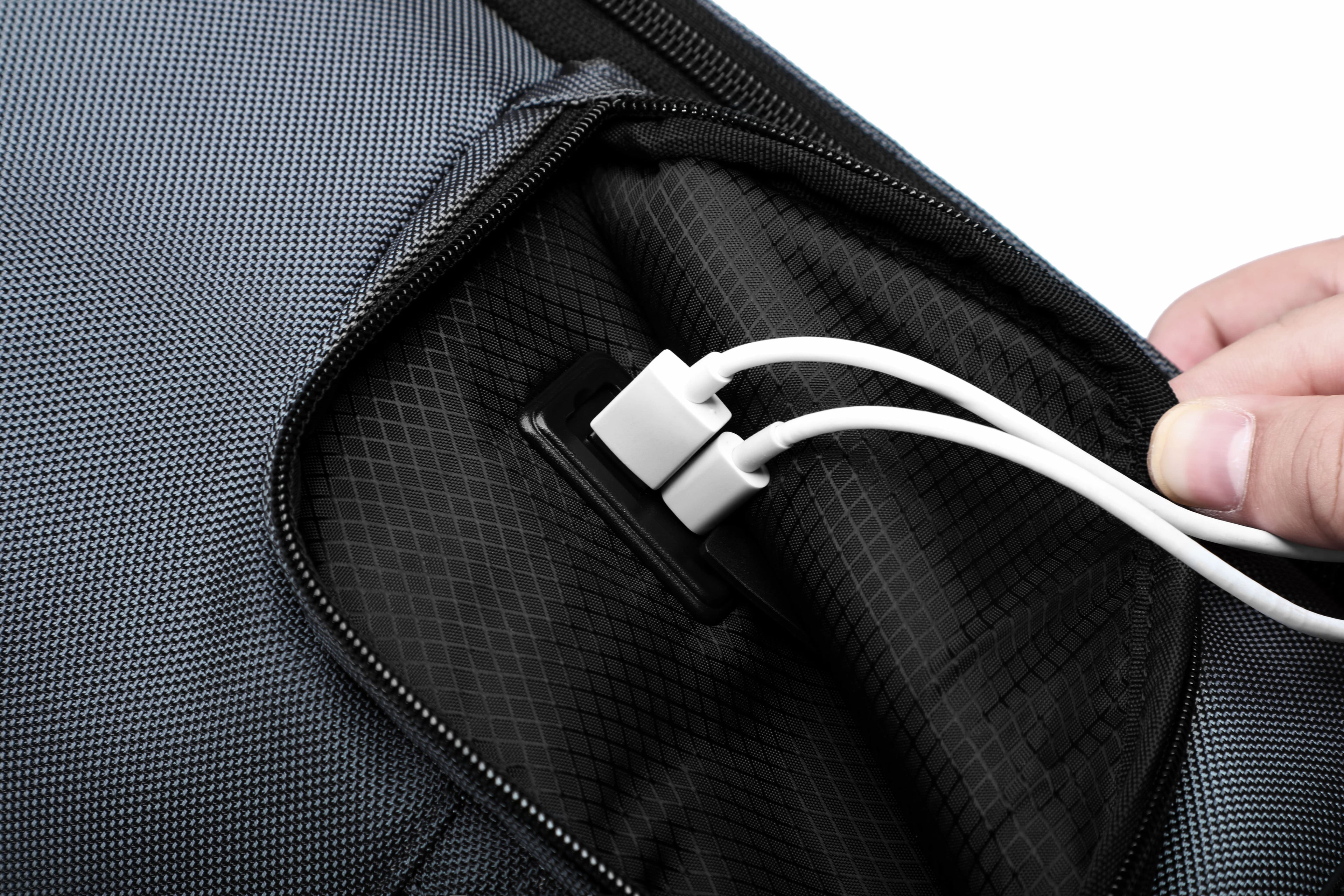 Q-RIDGE Waterproof Fashion Laptop Backpack – USB-C Port, TSA-Friendly & Large Capacity