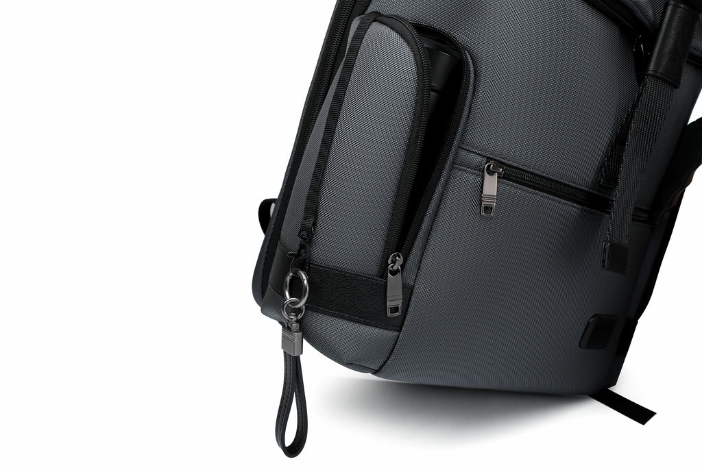 Q-RIDGE Waterproof Fashion Laptop Backpack – USB-C Port, TSA-Friendly & Large Capacity