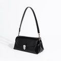 Q-ROSA Genuine Leather Crossbody Bag for Women – Buckle Closure Clutch & Shoulder Bag