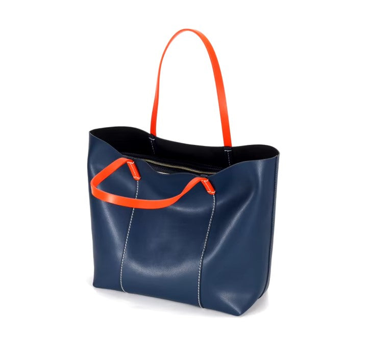 Q-SETA Women's High-End Genuine Leather Tote Bag | Large Capacity Shoulder Bag