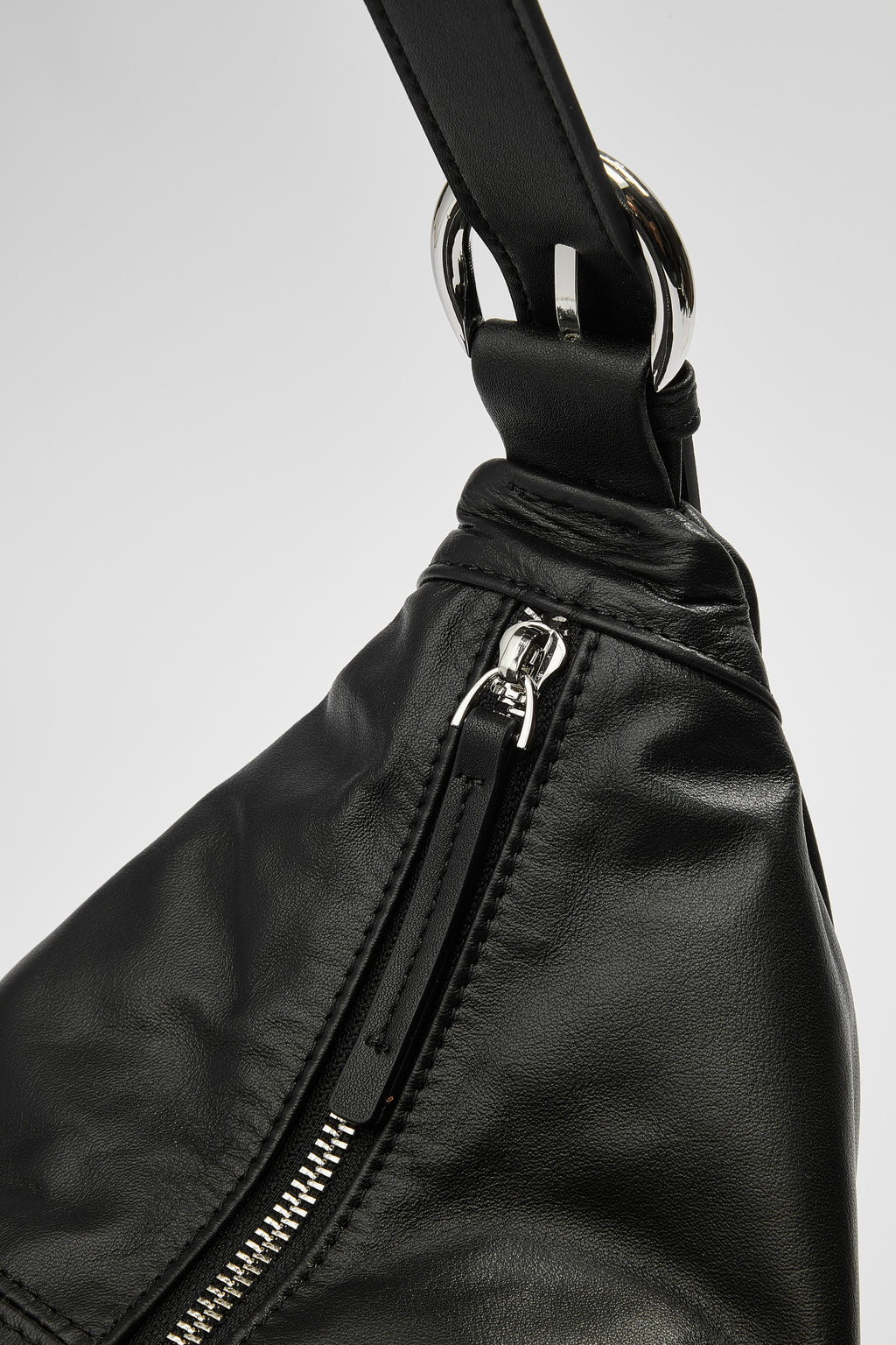 Q-STAR Genuine Leather Large Shoulder Crossbody Bag – Dual Detachable Straps