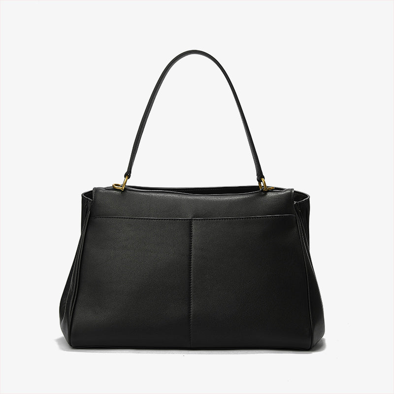 Q-SATCHELS Genuine Leather Women's Crossbody Shoulder Bag – Large Capacity Commuter & Travel Handbag