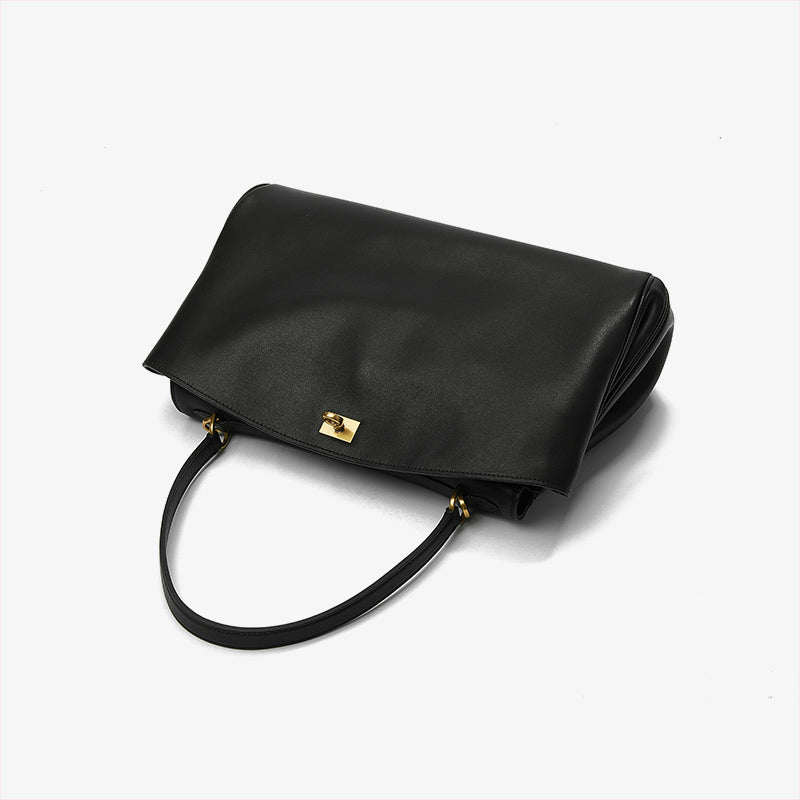 Q-SATCHELS Genuine Leather Women's Crossbody Shoulder Bag – Large Capacity Commuter & Travel Handbag