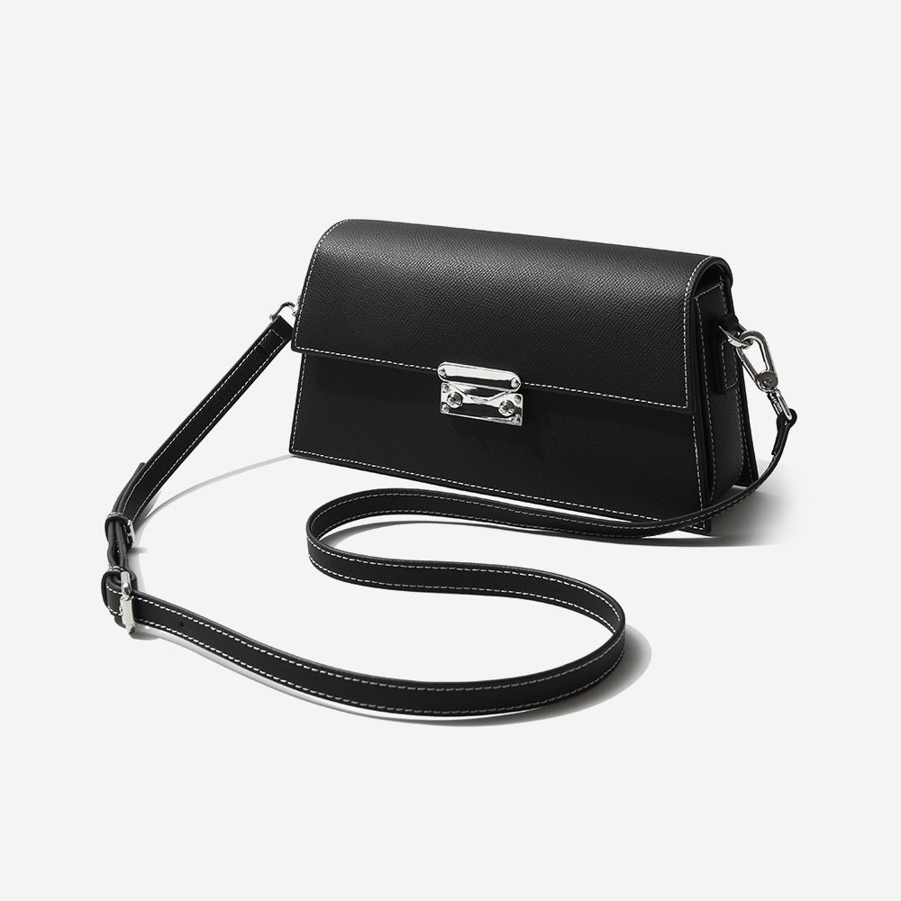 Q-SERA Genuine Leather Crossbody Bag for Women – Clutch, Shoulder & Armpit Bag