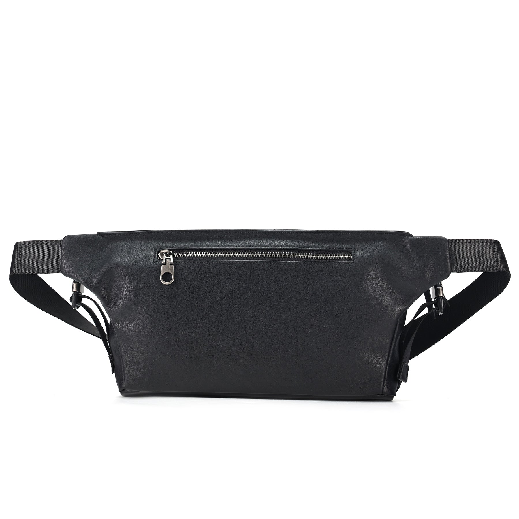 Q-SNIPER Large Capacity Leather Crossbody Chest Bag for Men | QUQUITO