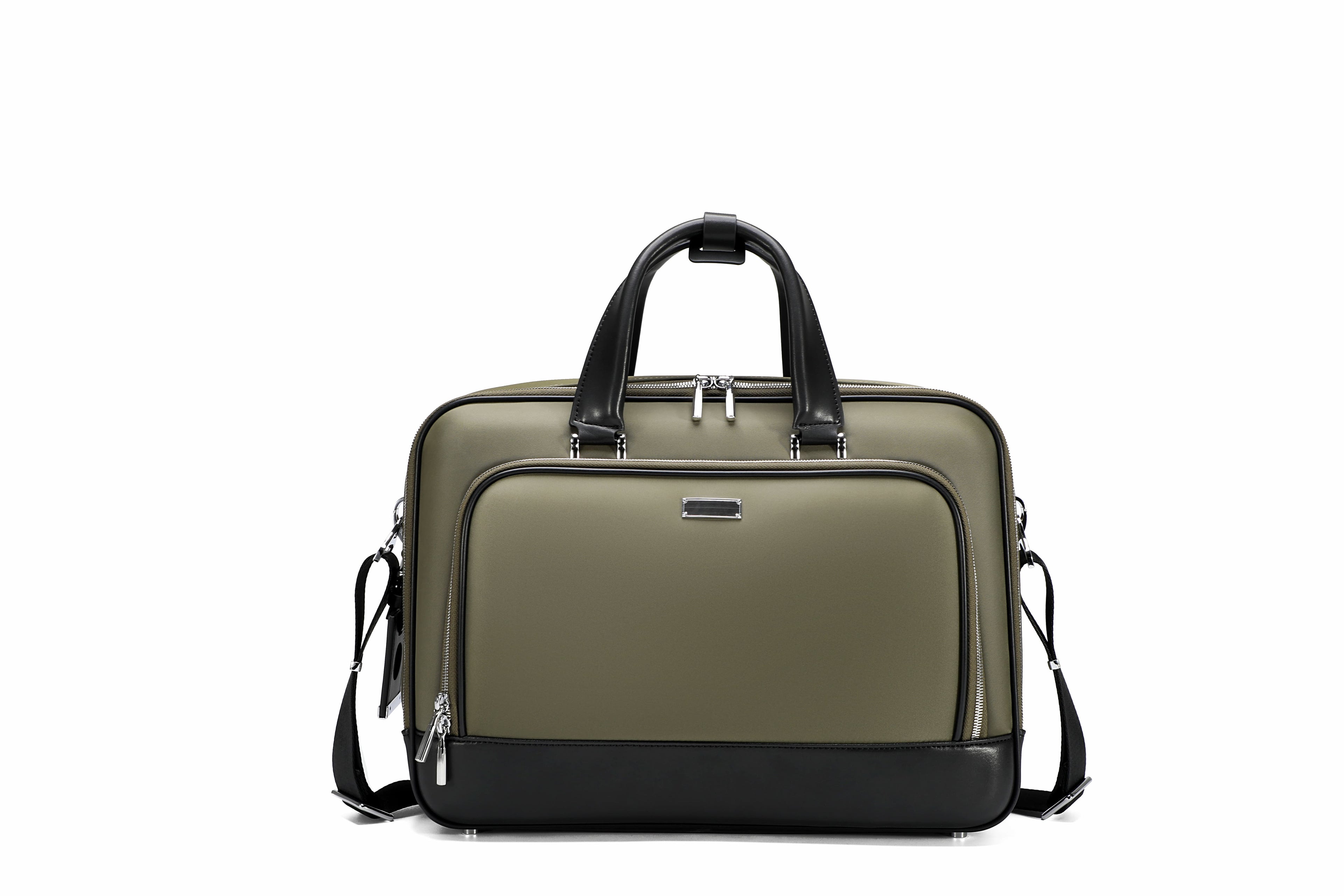 Q-TORVEN Premium High-Quality Nylon Laptop Briefcase – Waterproof, Mildew-Resistant & Large Capacity