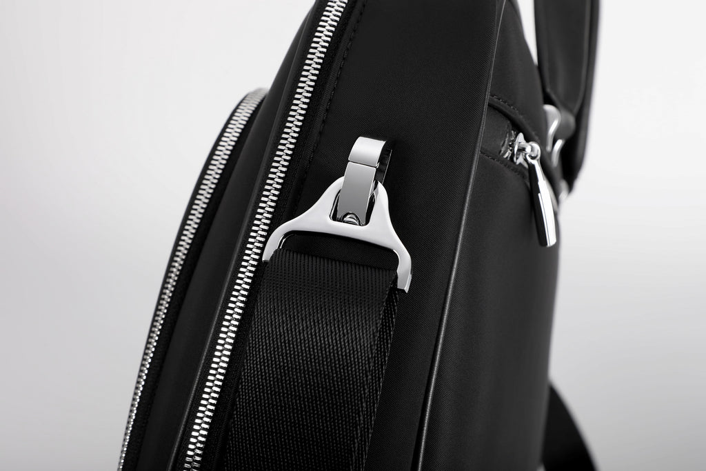 Q-TORVEN Premium High-Quality Nylon Laptop Briefcase – Waterproof, Mildew-Resistant & Large Capacity