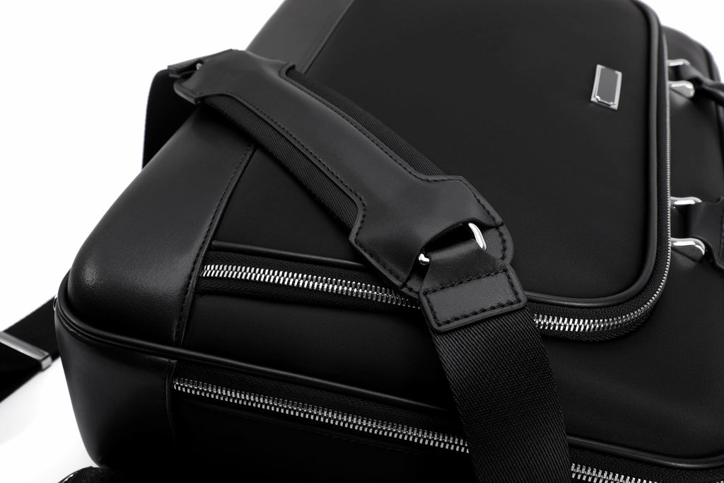 Q-TORVEN Premium High-Quality Nylon Laptop Briefcase – Waterproof, Mildew-Resistant & Large Capacity
