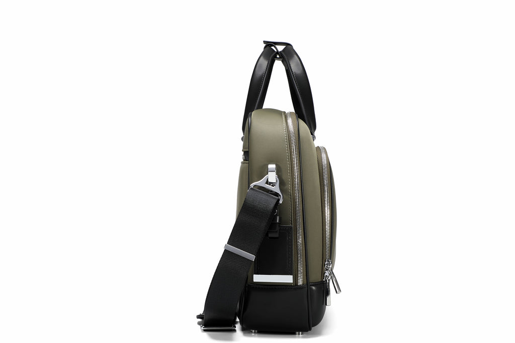 Q-TORVEN Premium High-Quality Nylon Laptop Briefcase – Waterproof, Mildew-Resistant & Large Capacity