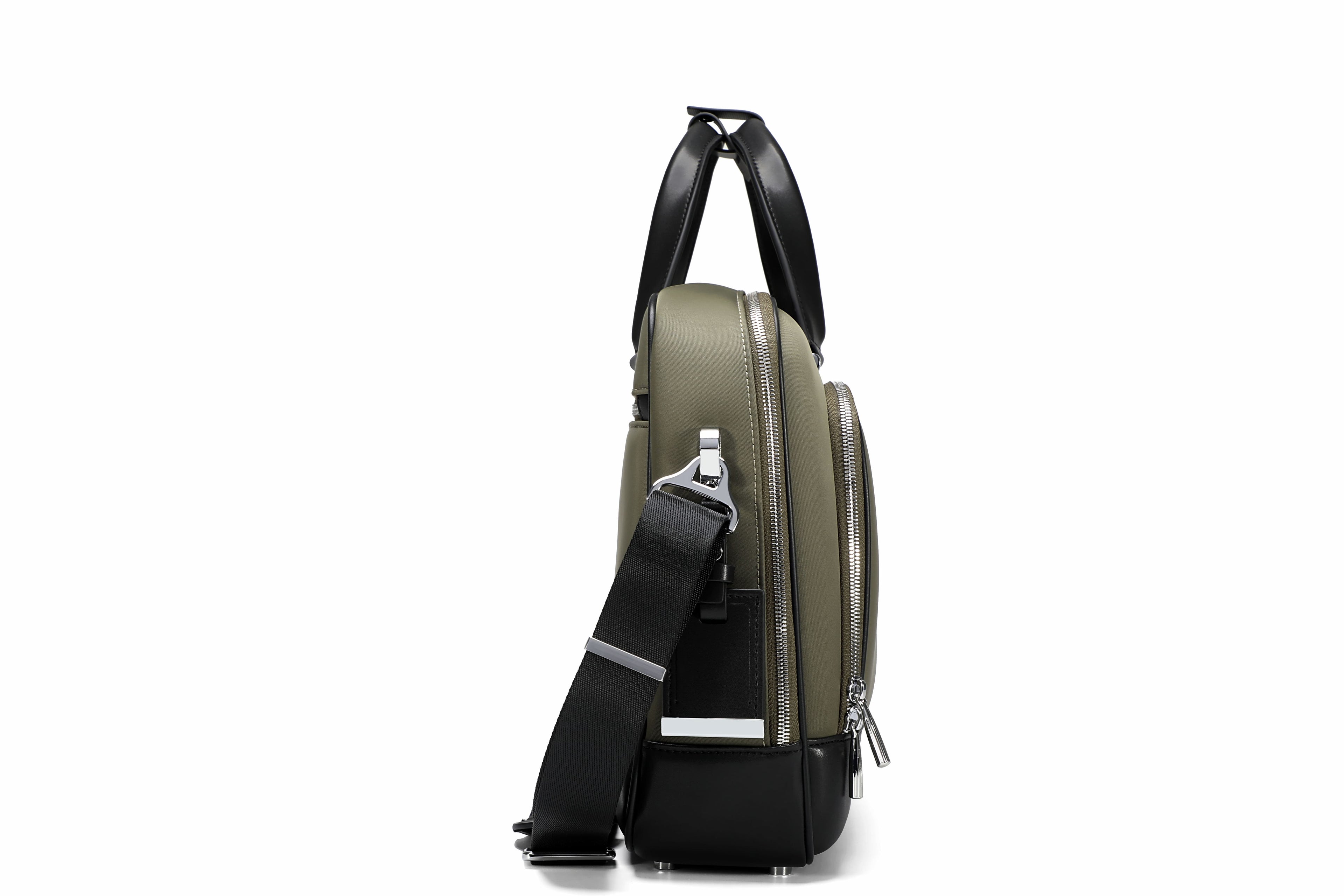 Q-TORVEN Premium High-Quality Nylon Laptop Briefcase – Waterproof, Mildew-Resistant & Large Capacity