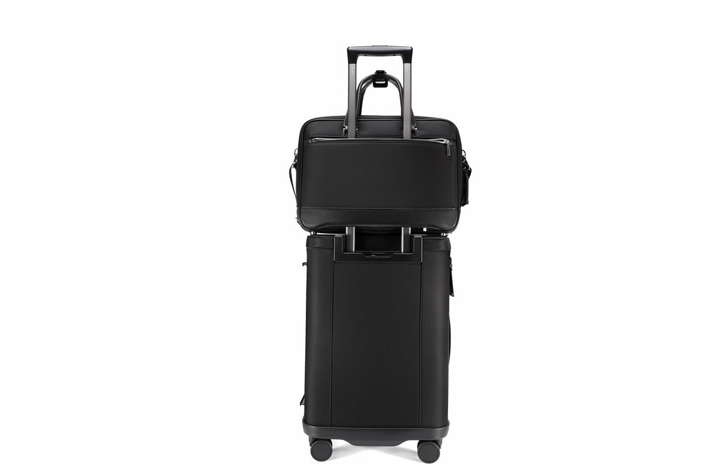 Q-TORVEN Premium High-Quality Nylon Laptop Briefcase – Waterproof, Mildew-Resistant & Large Capacity