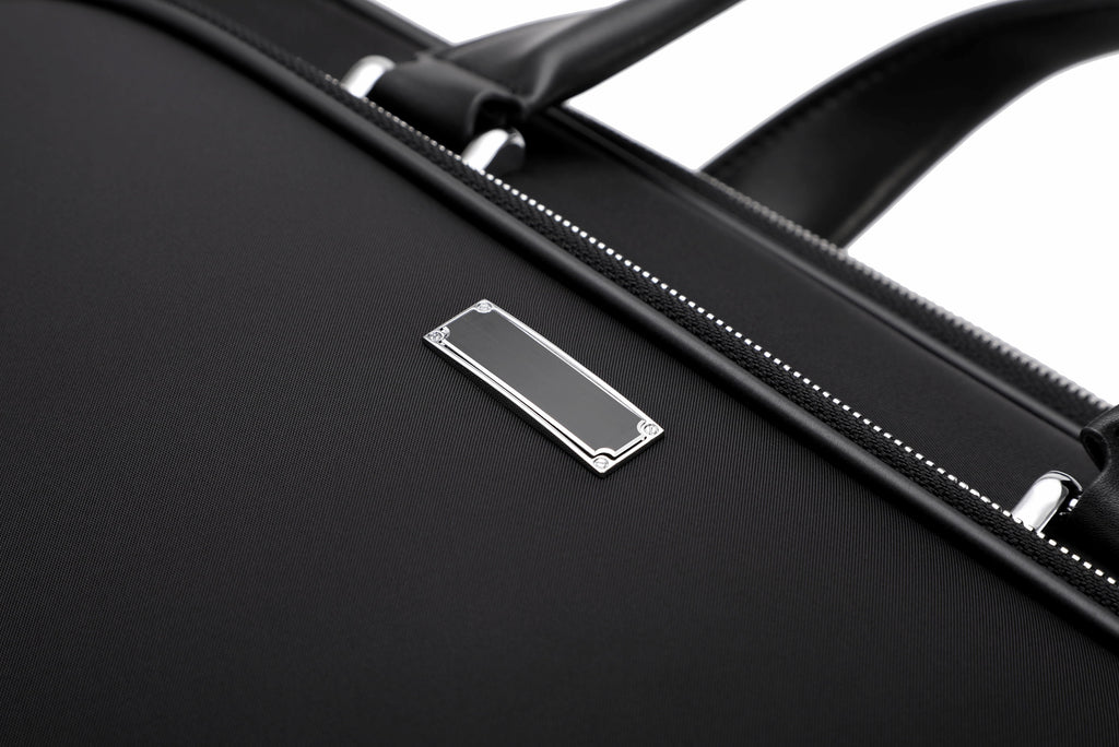 Q-TORVEN Premium High-Quality Nylon Laptop Briefcase – Waterproof, Mildew-Resistant & Large Capacity