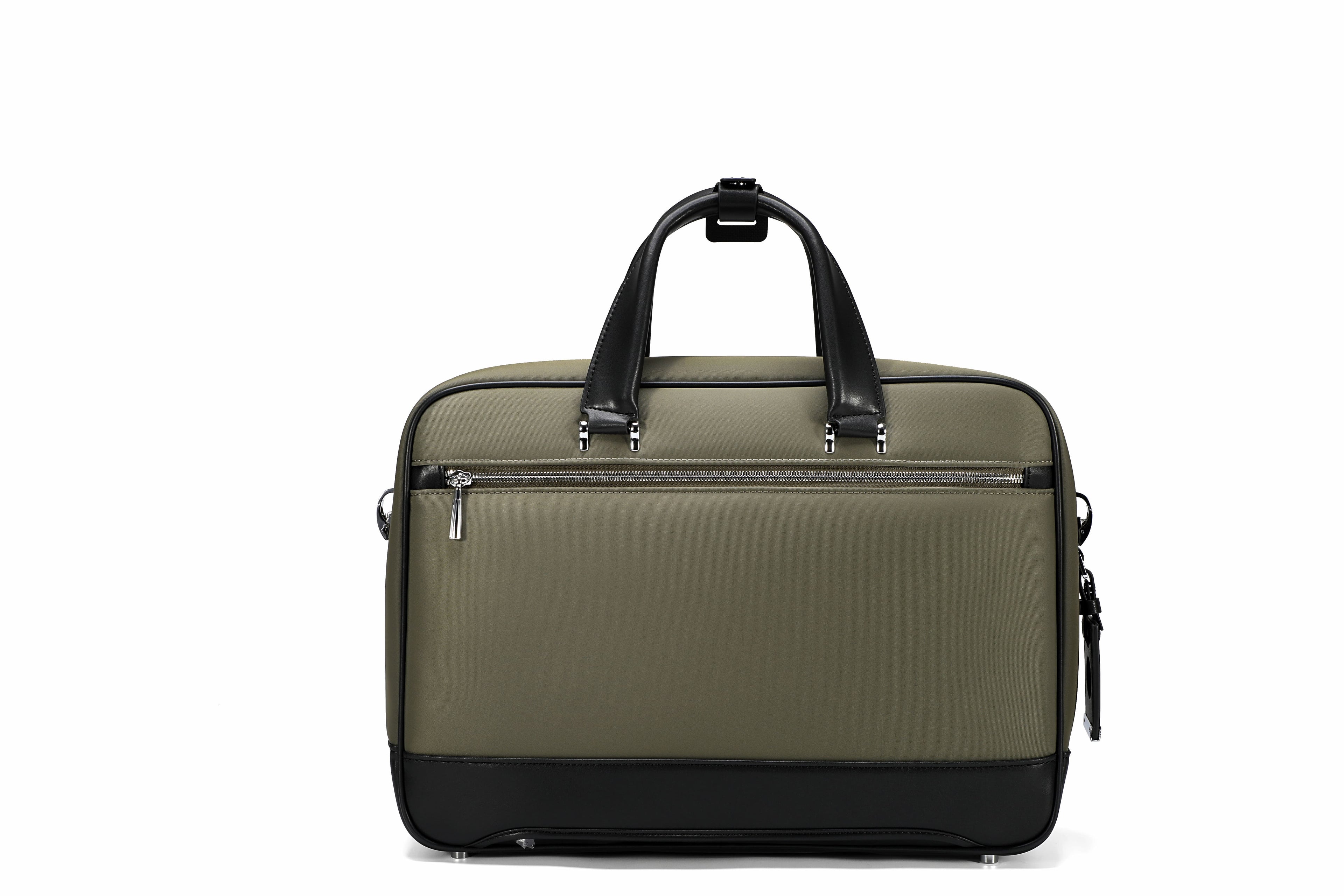 Q-TORVEN Premium High-Quality Nylon Laptop Briefcase – Waterproof, Mildew-Resistant & Large Capacity