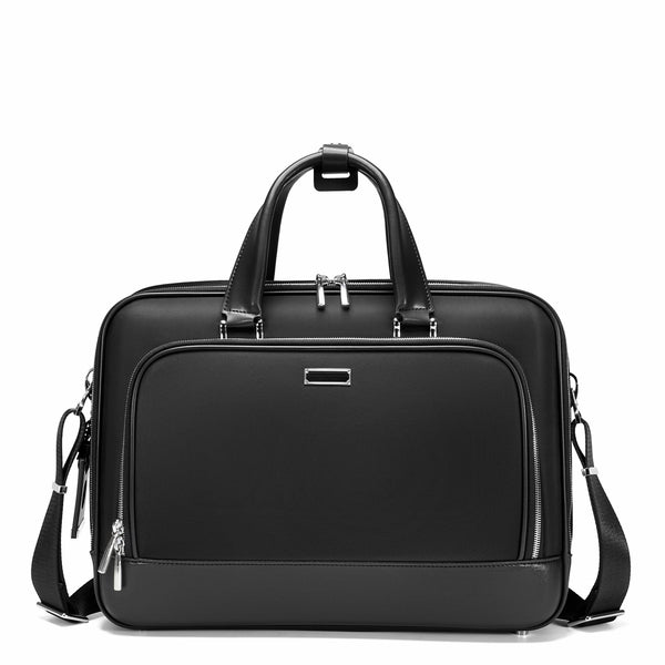 Q-TORVEN Premium High-Quality Nylon Laptop Briefcase – Waterproof, Mildew-Resistant & Large Capacity