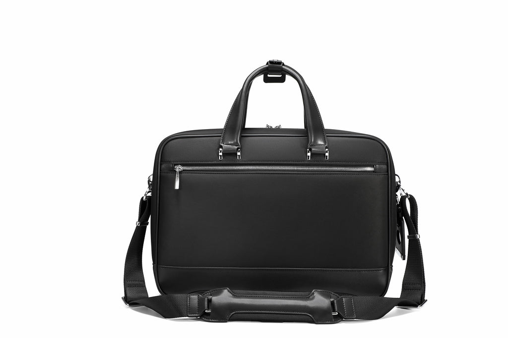 Q-TORVEN Premium High-Quality Nylon Laptop Briefcase – Waterproof, Mildew-Resistant & Large Capacity