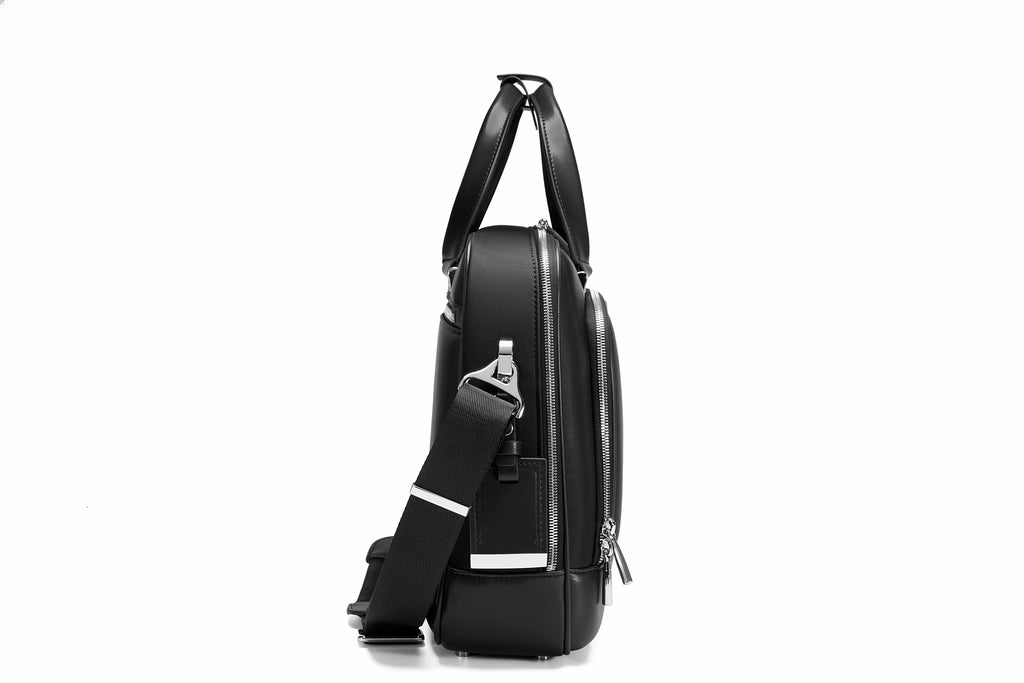 Q-TORVEN Premium High-Quality Nylon Laptop Briefcase – Waterproof, Mildew-Resistant & Large Capacity
