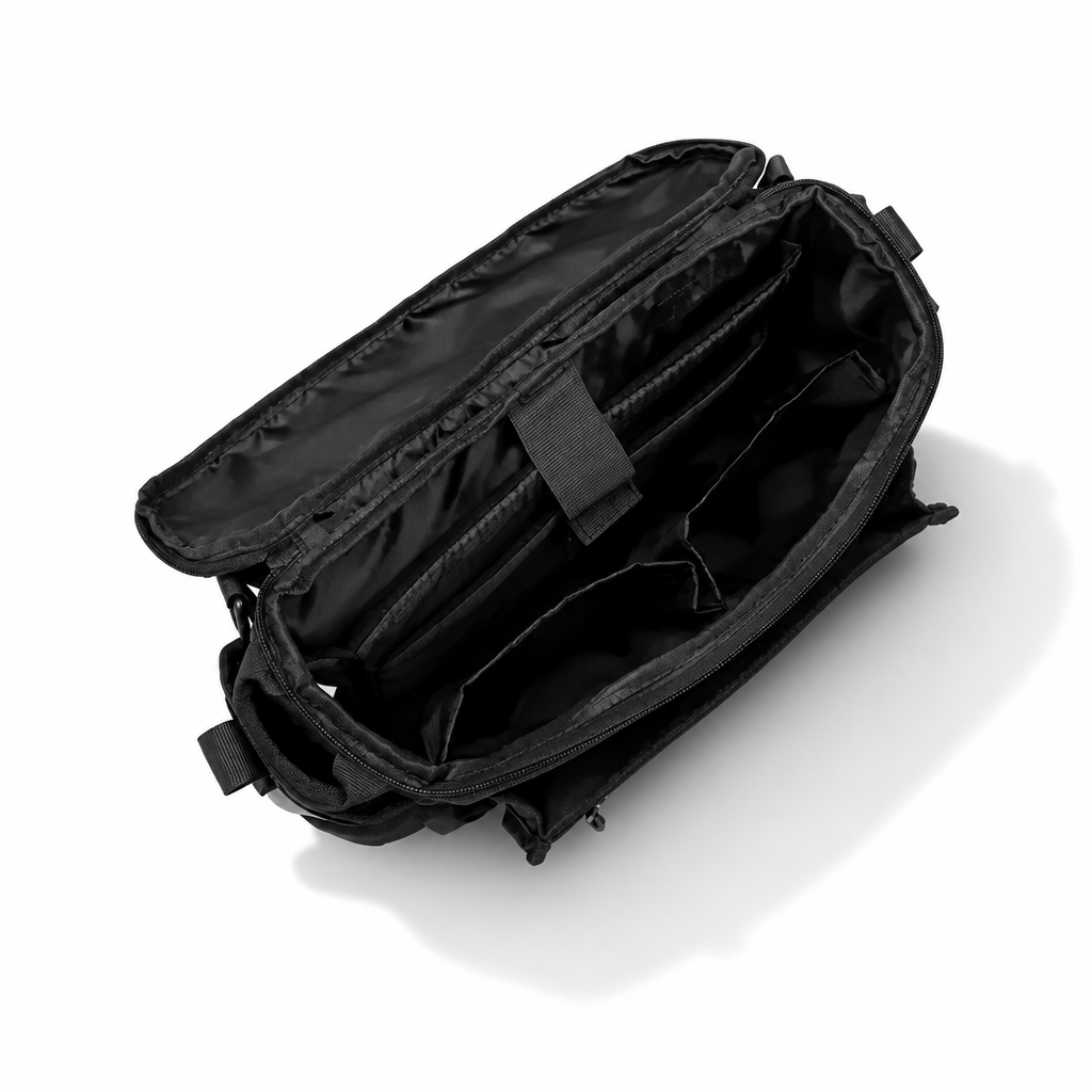 Q-URBAN Waterproof Messenger Bag – 1680D Polyester, Anti-Scratch, Unisex Crossbody