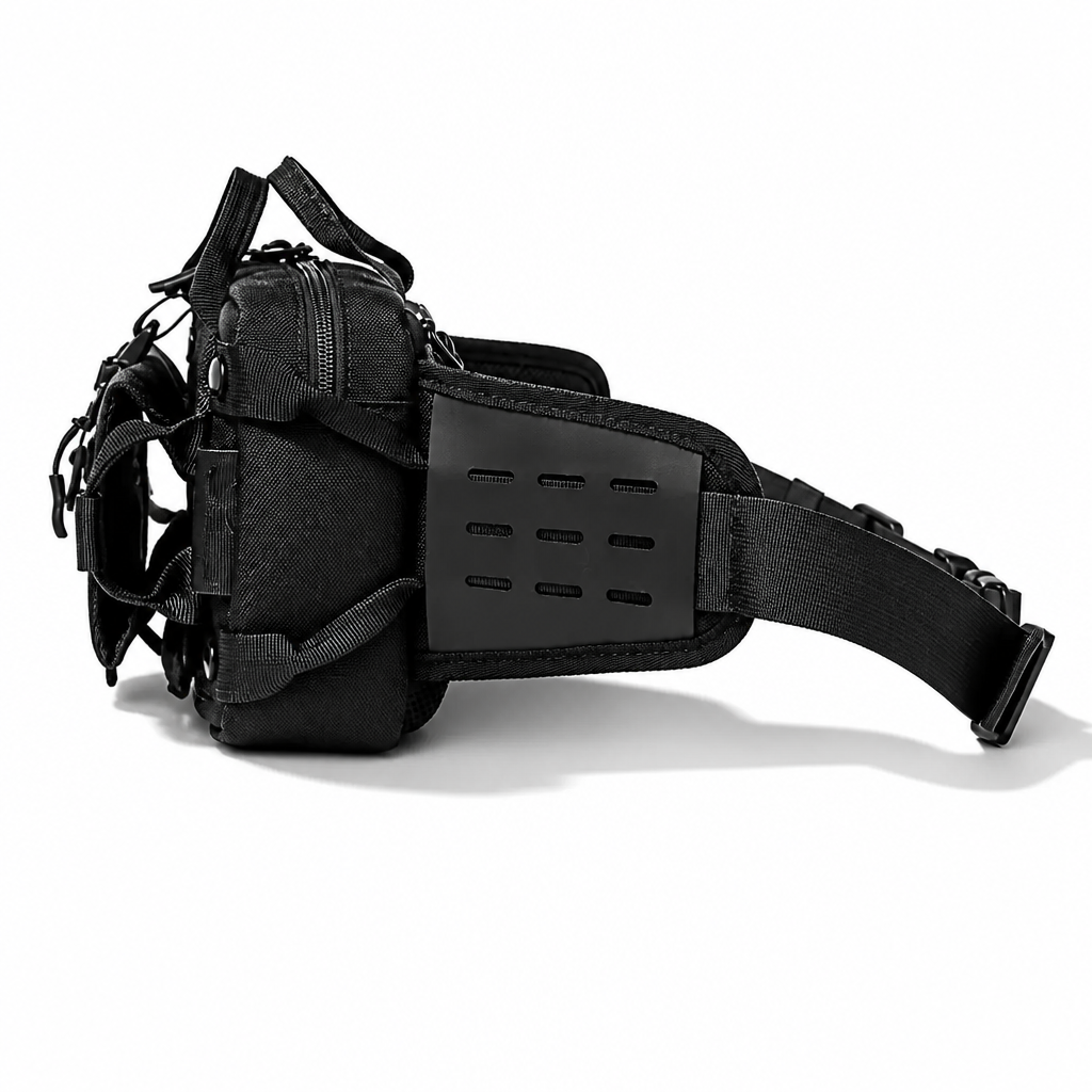 Q-URBAN Urban Edge Men's Waterproof Crossbody Bag | Travel Satchel & Messenger Bag