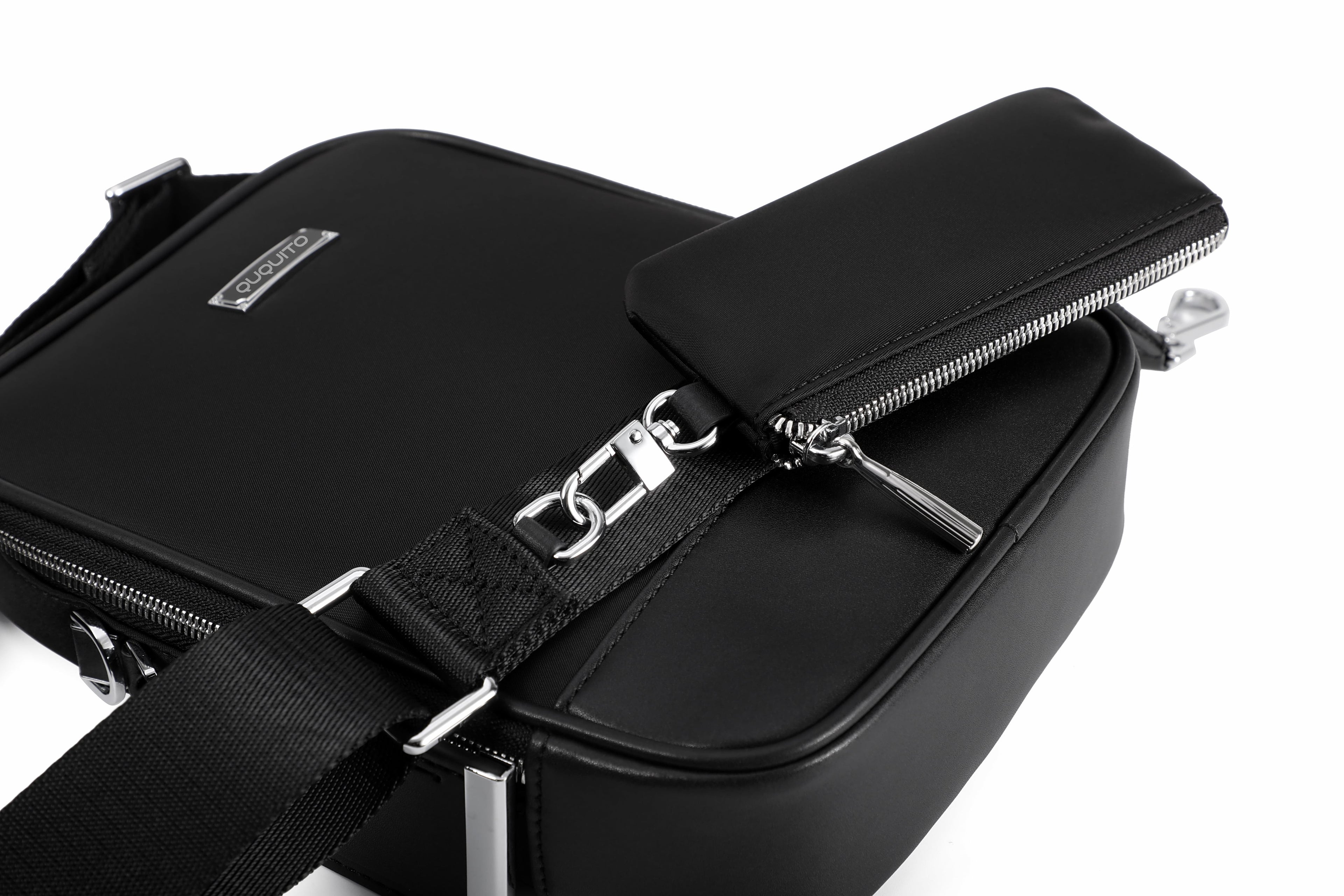 Q-VOLTO Premium Nylon Sling Shoulder Bag – Waterproof Crossbody Bag for Travel & Everyday Carry