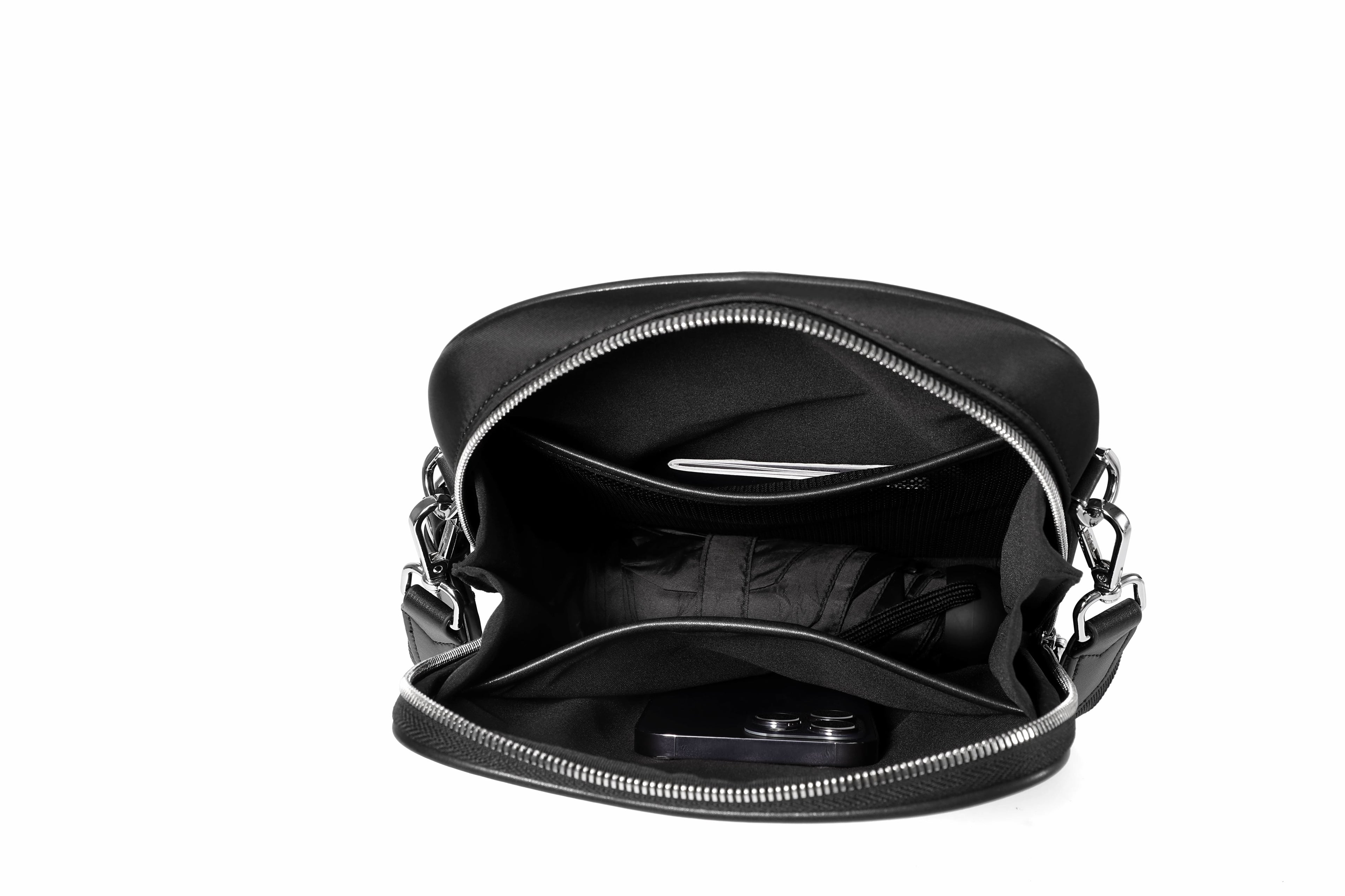 Q-VOLTO Premium Nylon Sling Shoulder Bag – Waterproof Crossbody Bag for Travel & Everyday Carry
