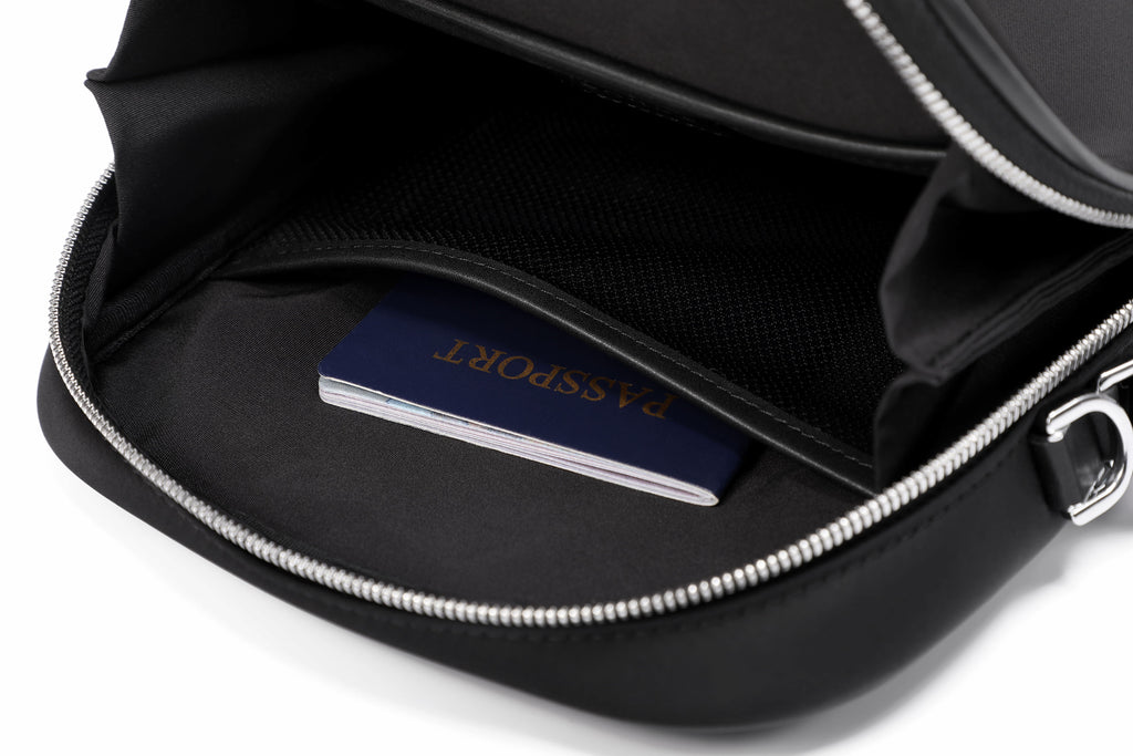 Q-VOLTO Premium Nylon Sling Shoulder Bag – Waterproof Crossbody Bag for Travel & Everyday Carry