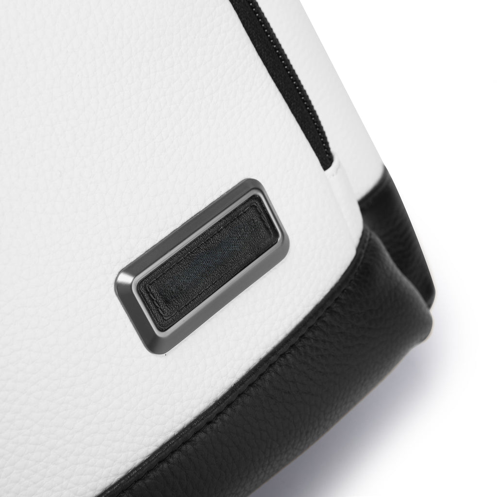 Q-VOYAGER Genuine Leather Business Laptop Backpack – Large Capacity & Ergonomic Design