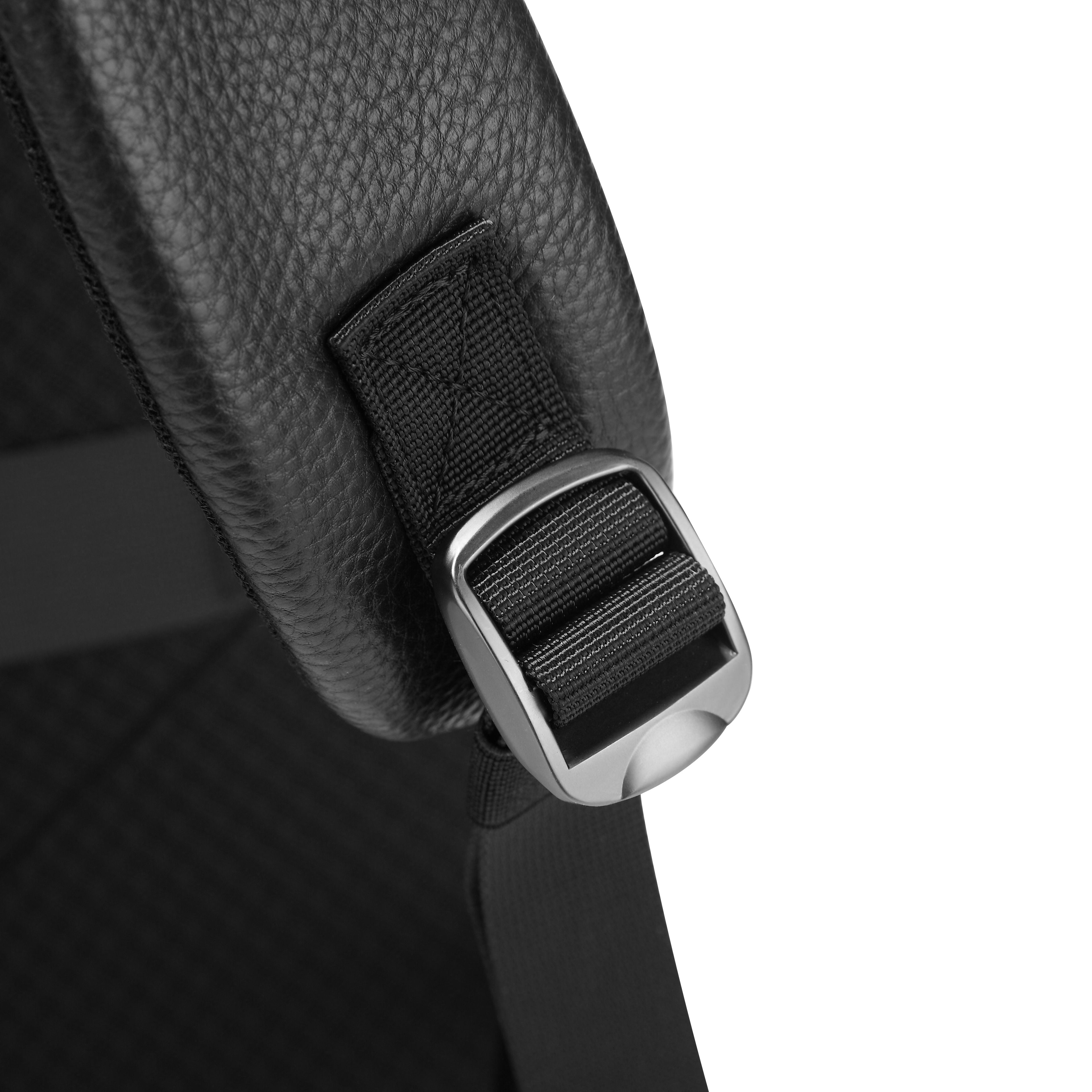 Q-VOYAGER Genuine Leather Business Laptop Backpack – Large Capacity & Ergonomic Design