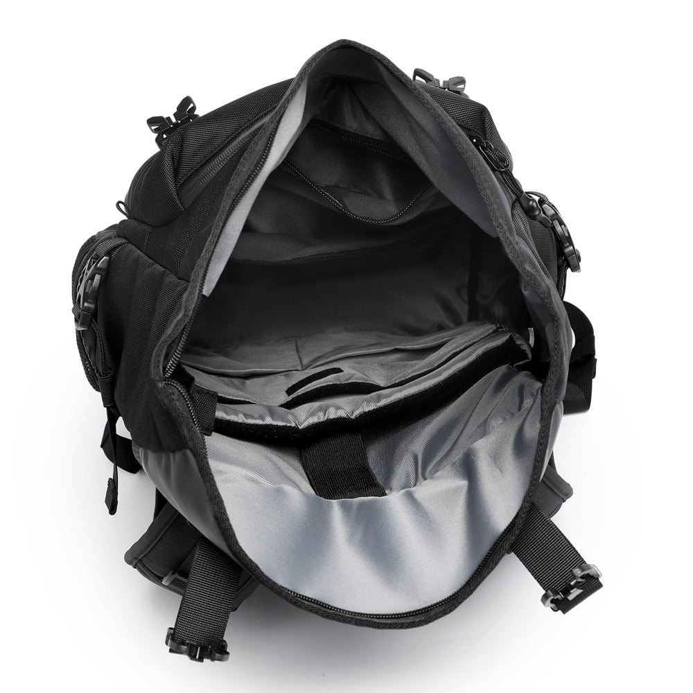 Q-ZAINO Men's 28L Rolltop Waterproof Anti-Theft Backpack – All-Season Adventure
