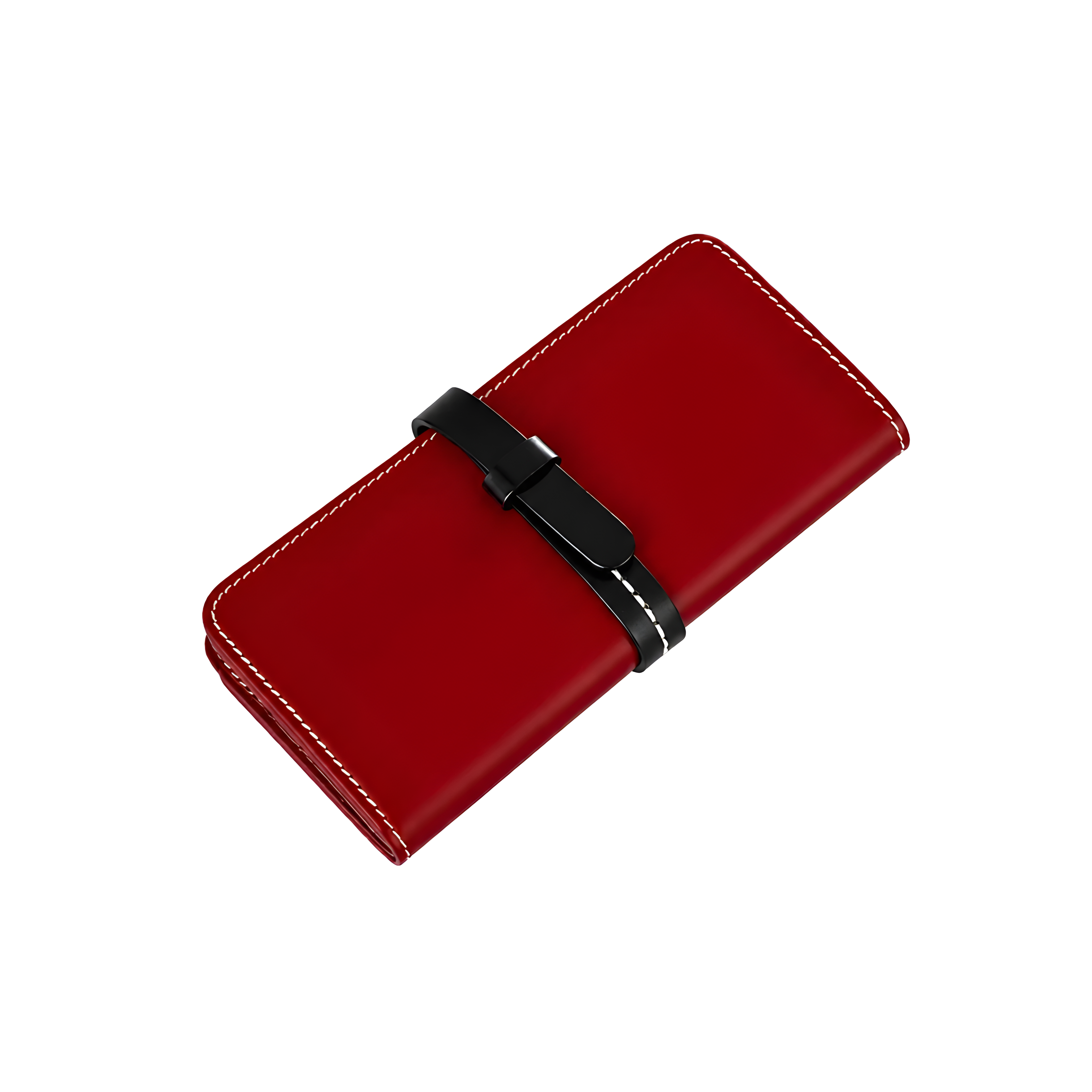 Q-ADINA Women's Large Genuine Leather Long Wallet