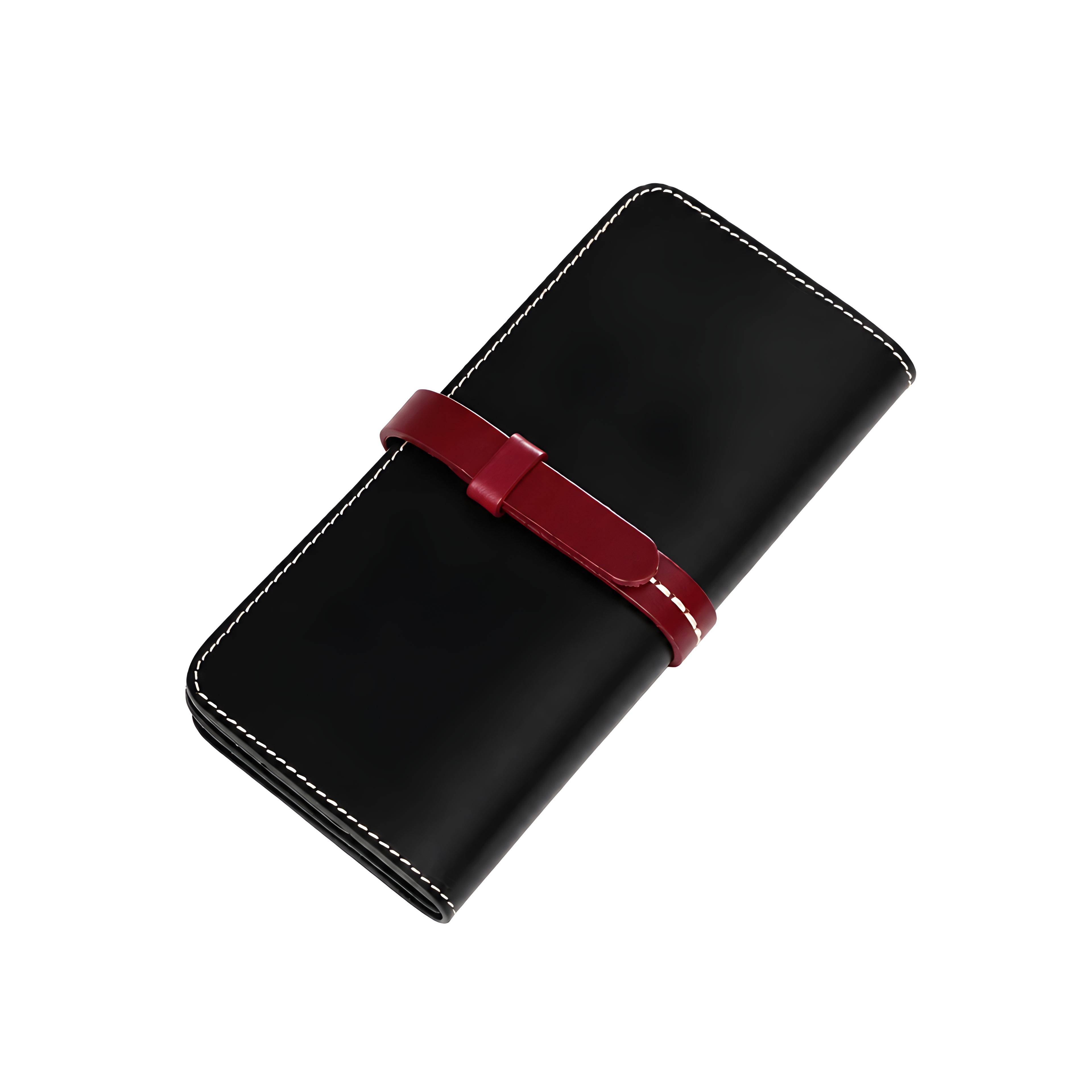 Q-ADINA Women's Large Genuine Leather Long Wallet