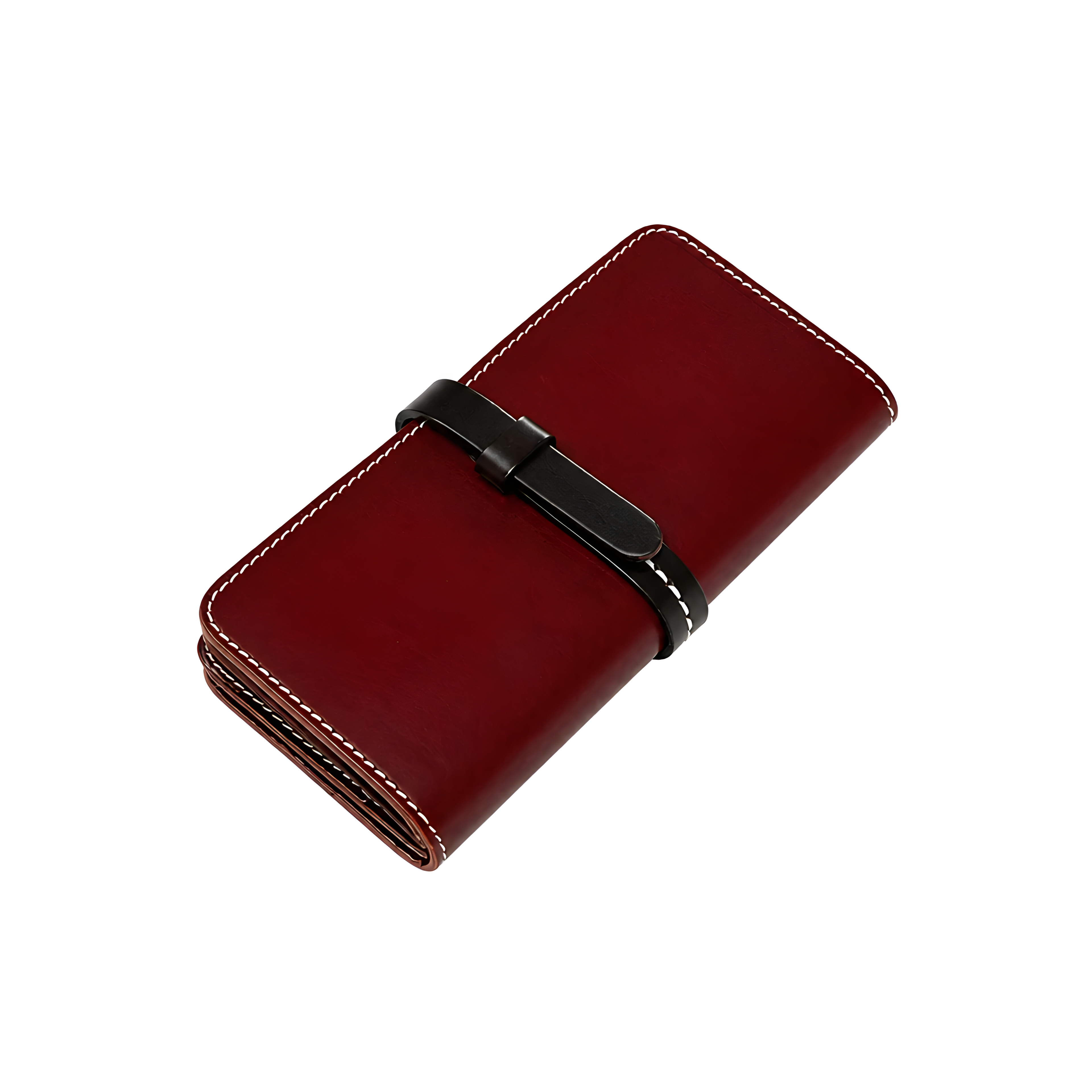 Q-ADINA Women's Large Genuine Leather Long Wallet
