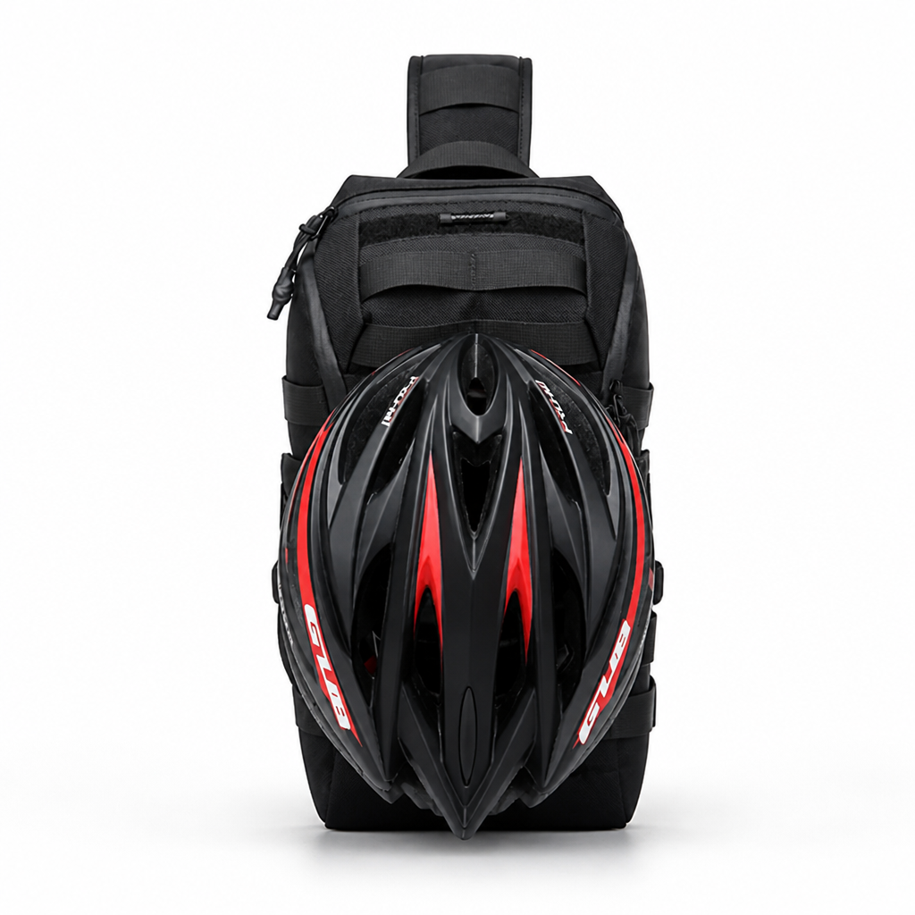 Q-AERO Lightweight Waterproof Chest Sling Bag – Durable Anti-Scratch Men's Travel & Adventure Bag