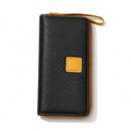 Q-AUREL Women's Genuine Leather Long Zipper Wallet & Wristlet Clutch