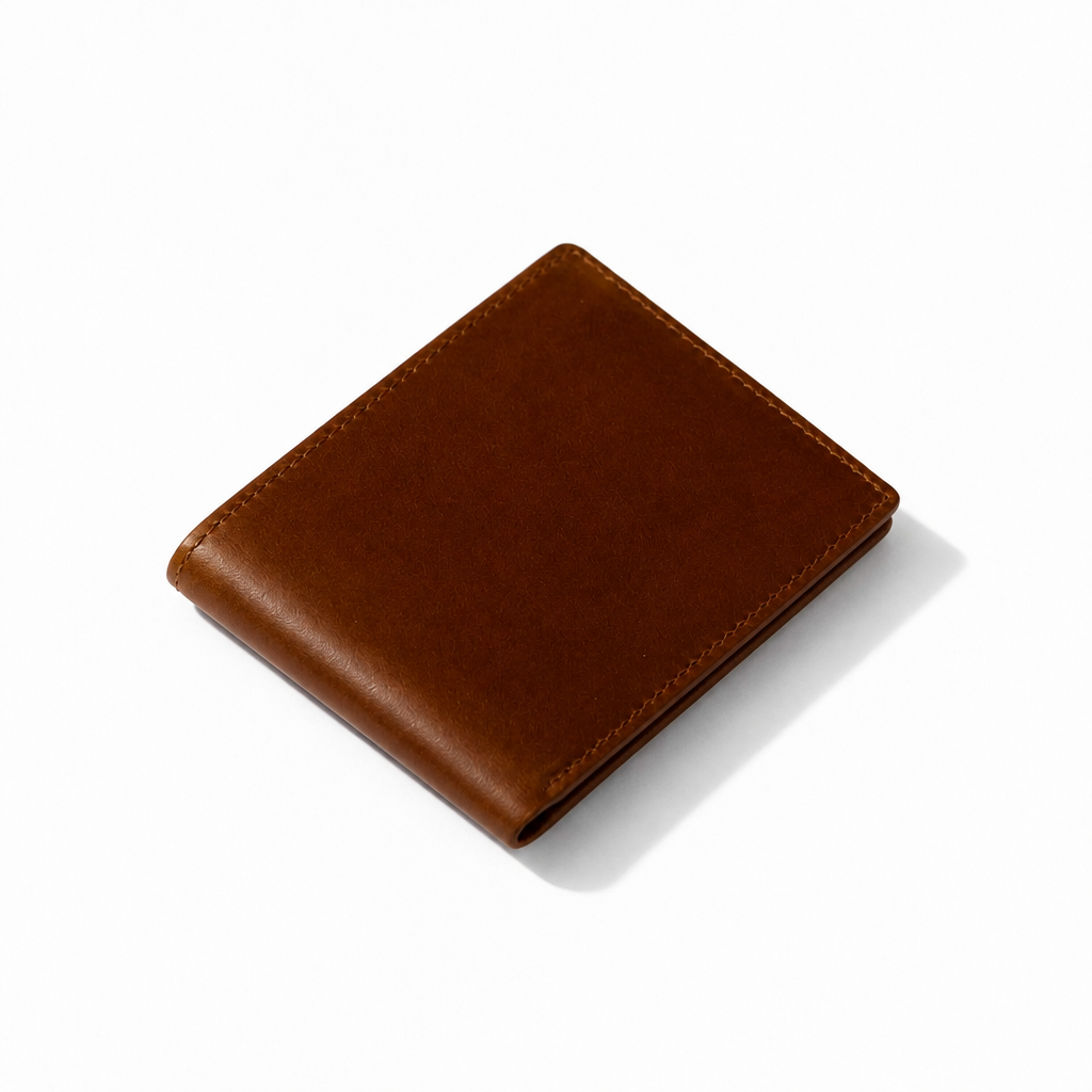 Q-CIPHER Genuine Leather RFID Blocking Wallet – 6 Card Slots & Dual ID Windows