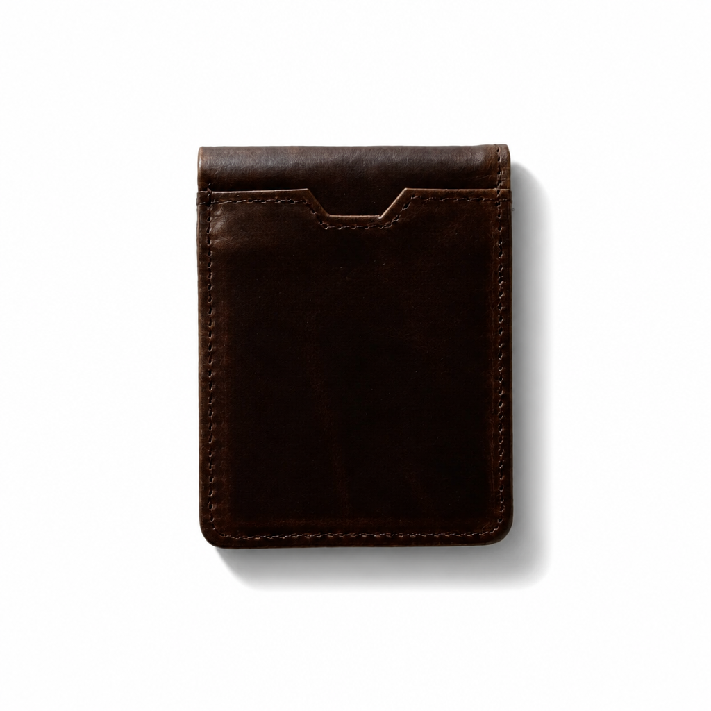 Q-Forge Men's Minimalist Small Wallet – Compact, Efficient, and Stylish