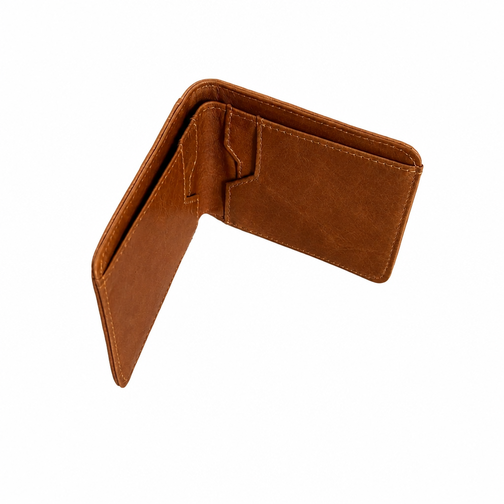 Q-Forge Men's Minimalist Small Wallet – Compact, Efficient, and Stylish