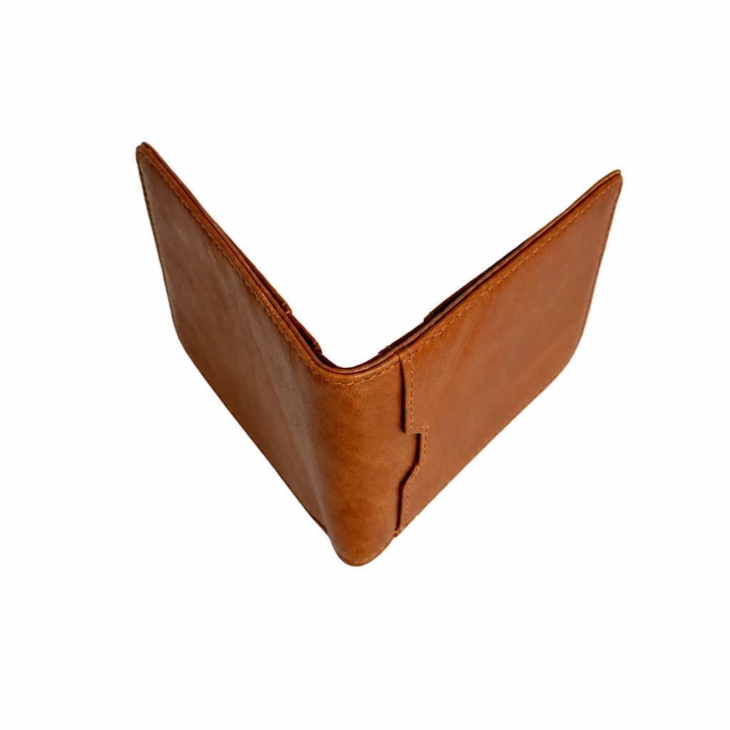 Q-Forge Men's Minimalist Small Wallet – Compact, Efficient, and Stylish