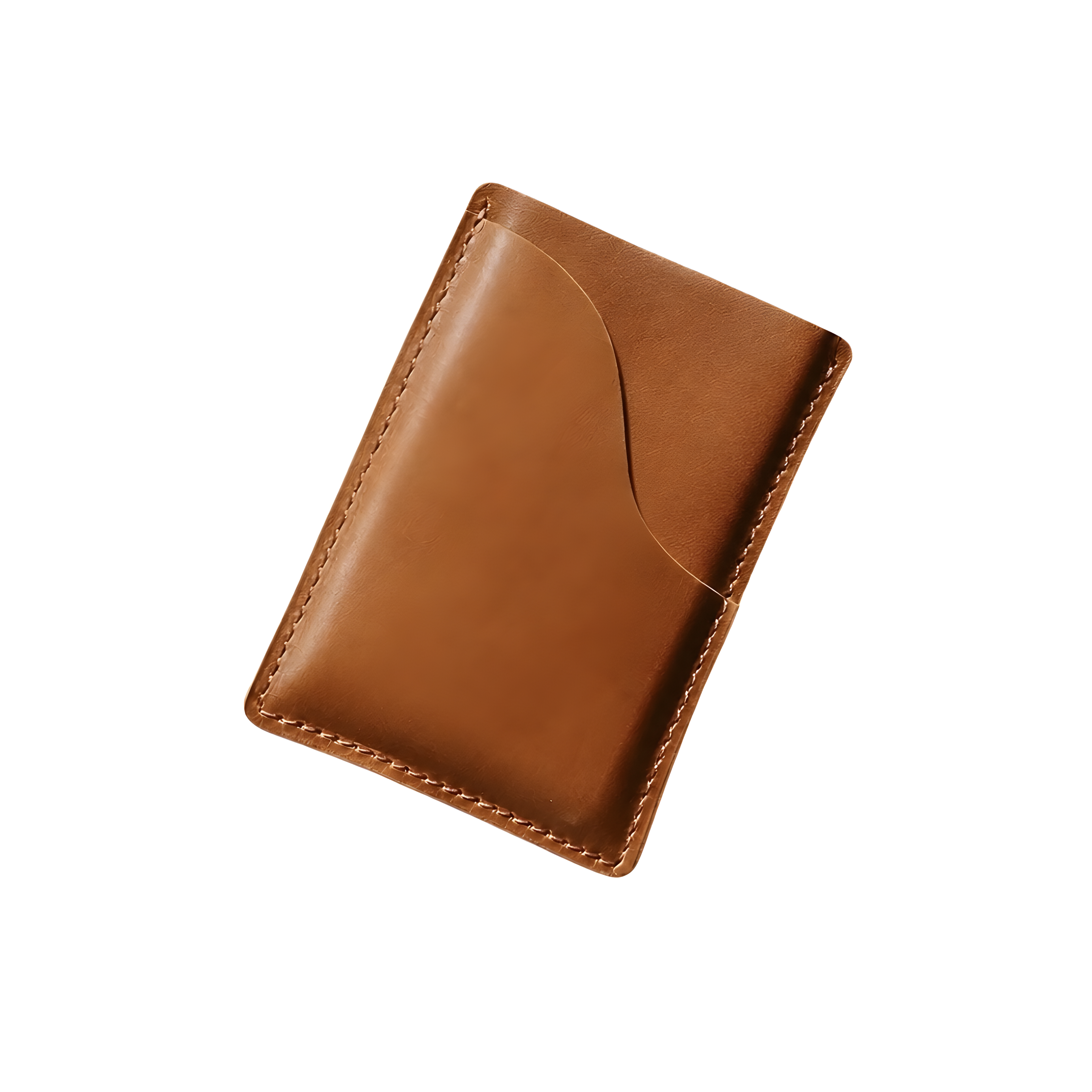 Q-LUMEX Genuine Leather Credit Card Holder | Slim Minimalist Wallet