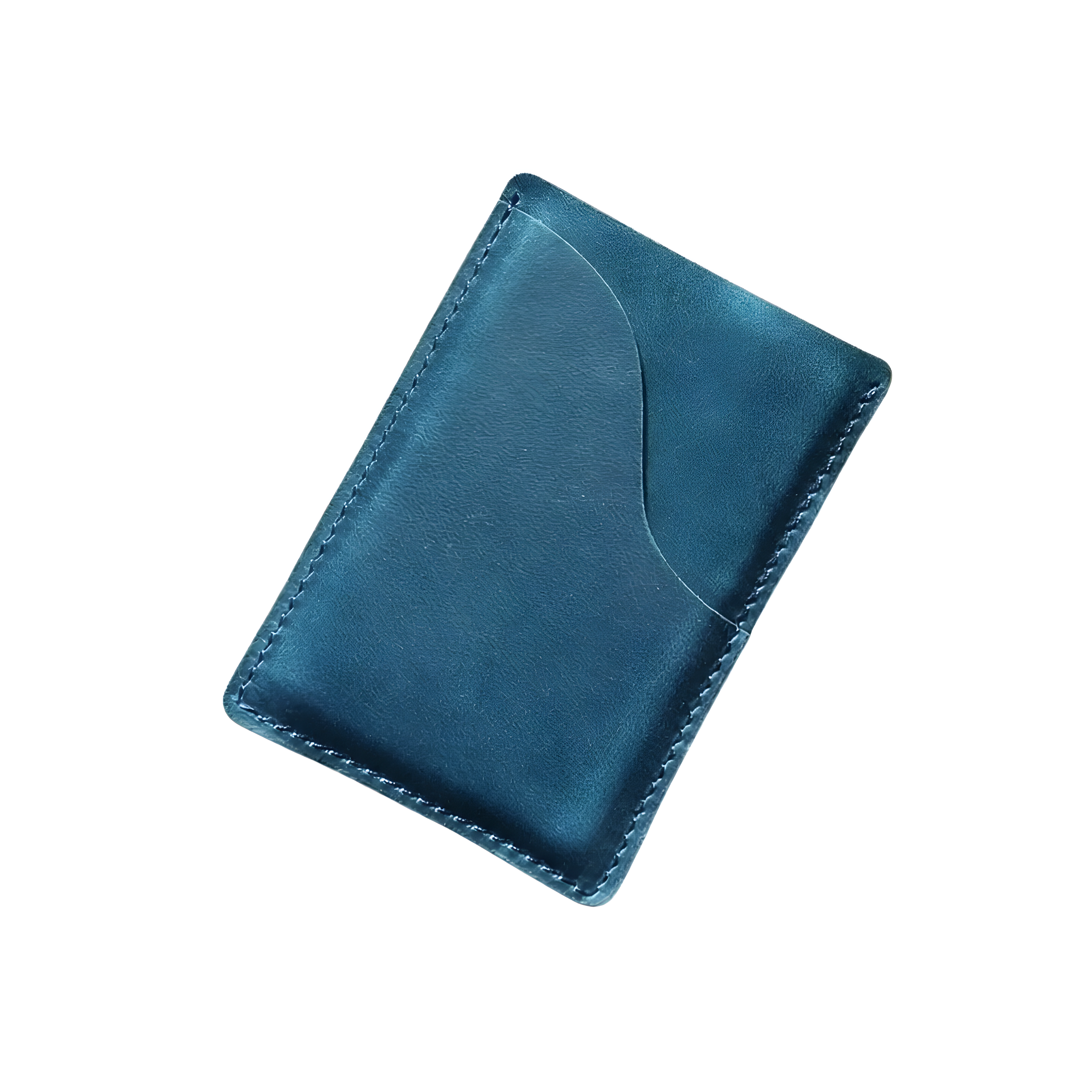 Q-LUMEX Genuine Leather Credit Card Holder | Slim Minimalist Wallet