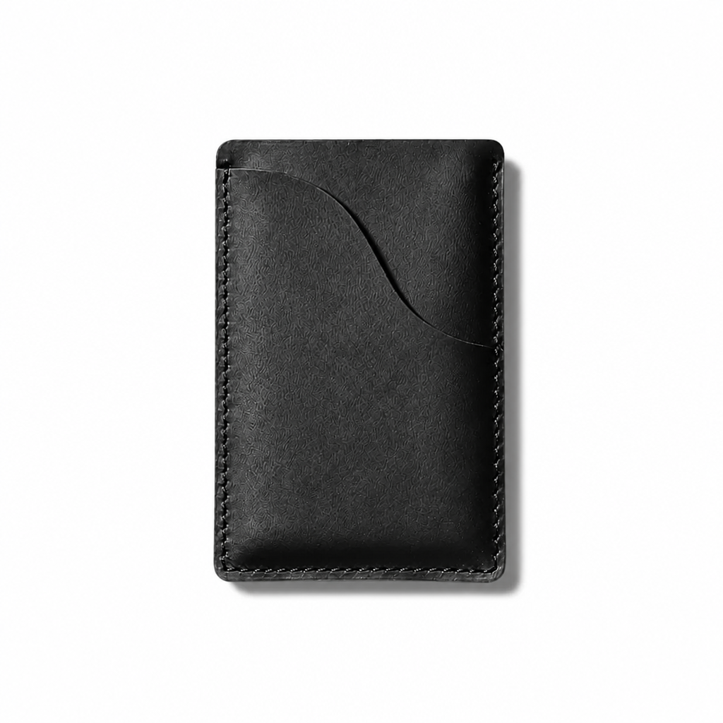 Q-LUMEX Genuine Leather Credit Card Holder | Slim Minimalist Wallet