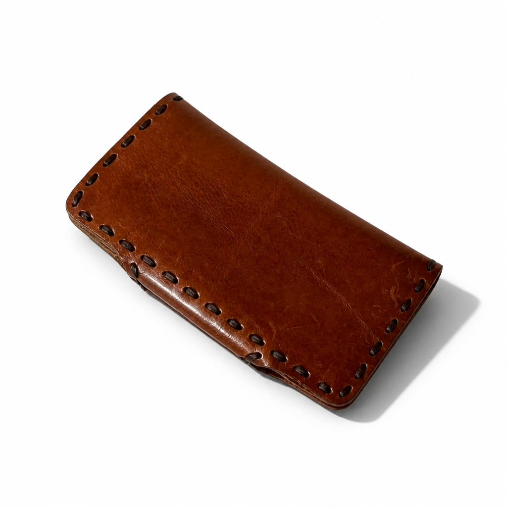 Q-MIA Women's Full-Grain Leather Long Wallet – Luxury RFID Blocking Clutch