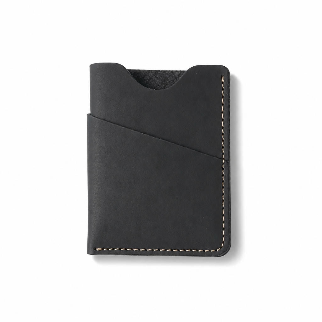 Q-NEXHOLD Genuine Leather Credit Card Holder – Where Elegance Meets Function